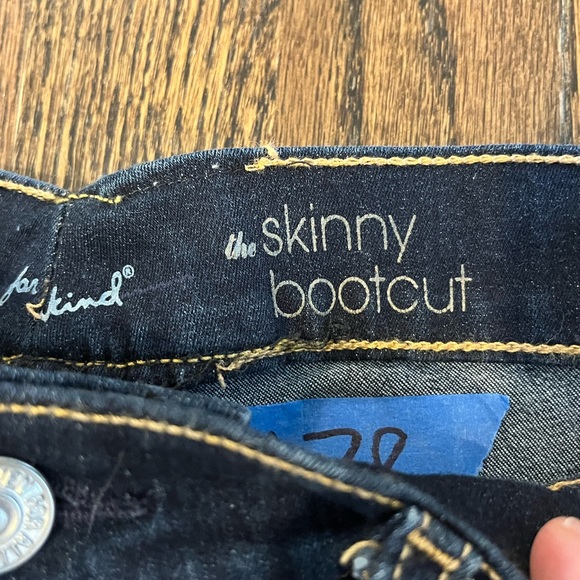 7 For All Mankind Jeans The Skinny Boot Cut Jeans - Picture 3 of 6